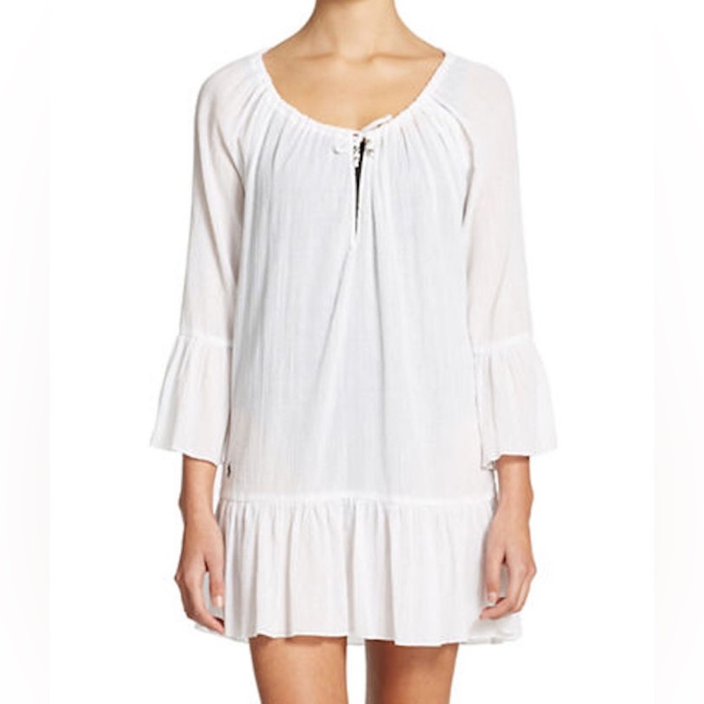 Polo Ralph Lauren Gauze Casey Swim Tunic Cover Up